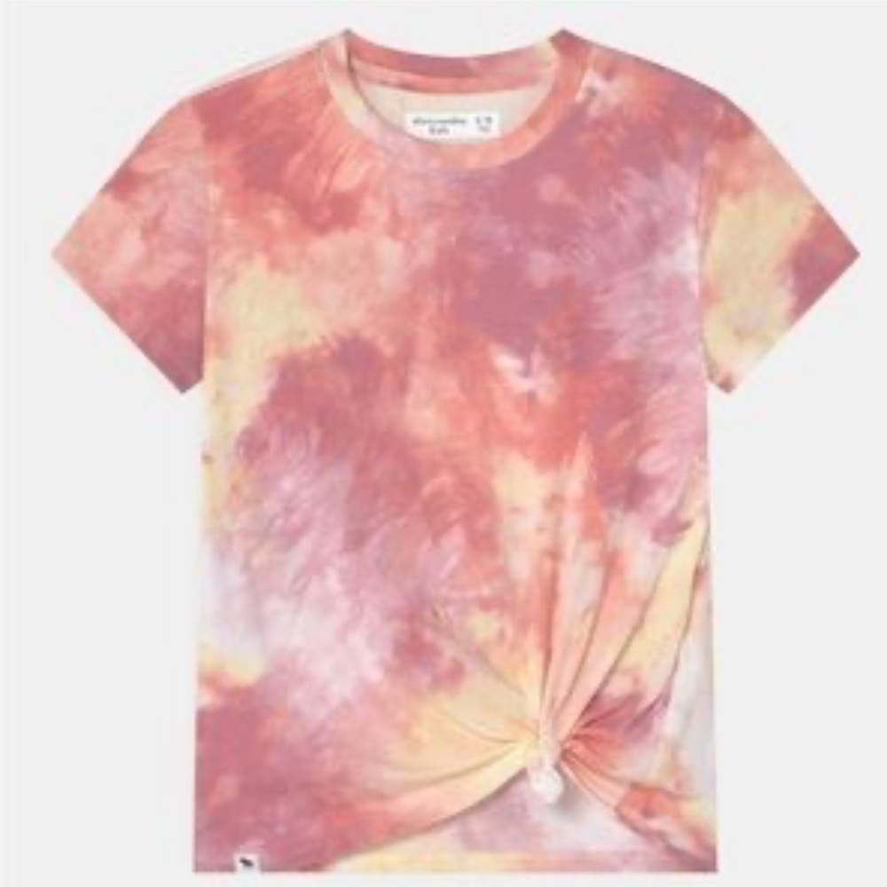 Abercrombie Kids JAN TIE FRONT ESSENTIAL - Print Tee! NWT
